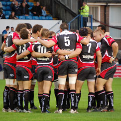 Ulster Rugby, Cardiff v Ulster Holding Picture. 